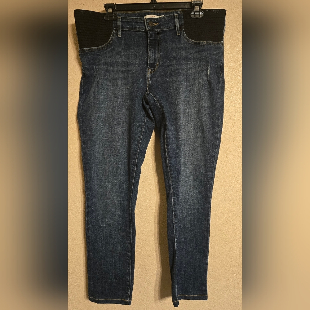 Levi's Maternity Jeans 711 Skinny Size 33 Color Blue
